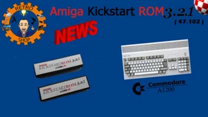 Nuovo Amiga kickstart ROM 3.2.1 ( 47.102 ) per Commodore Amiga 1200 - Foto 1 di 7