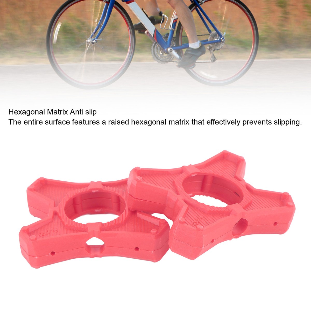 2 Adattatori Per Pedali Bici - Conversione Da 1/2 A 9/16 Pollici, In Lega Alluminio Per Strada E City Bike