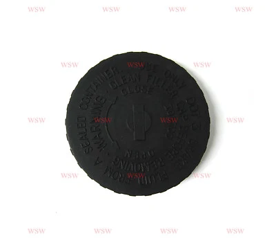 BRAKE MASTER CYLINDER FLUID CAP BLACK FOR 86-97 NISSAN NAVARA D21 UTE PATHFINDER - Image 1 of 4