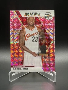 2019-20 Panini Mosaic - MVPs Pink Camo Prizm #298 LeBron James 40,000 Points. - Picture 1 of 2