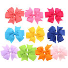 10 Pcs Small Hair Bows for Girls Bowknot Alligator Clips Child Manual