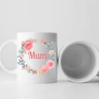 Mothers Day Present Personalised Mummy Mum Gift Floral Pink Flowers