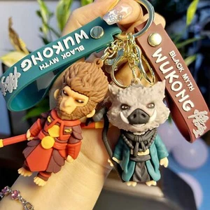 Black Myth Wukong Keychain, Eight Rings, Car Pendant, Doll Gifts - Picture 1 of 25