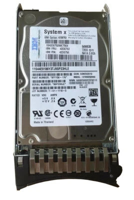 ST9500530NS 42D0753 IBM Hard Drive 500Gb 2.5" SATAII - Image 1 of 3
