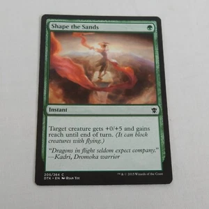 Shape the Sands Magic The Gathering 2015 Instant 205/264 Dragons Tarkir Tarjeta Común Bloque Volador - Imagen 1 de 6