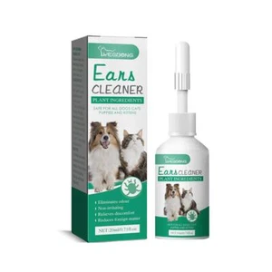 Dog Ear Cleaning Solution | 20ml Universal Ear Cleaning C2H4 S6B0 C8R8 F2V8 B2E2 - Picture 1 of 8