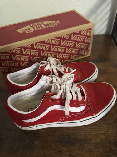 Scarpa da skate Vans Oldol Skoolg Racingvera rossa bianc bassaica atleti tagl uomodonna 5