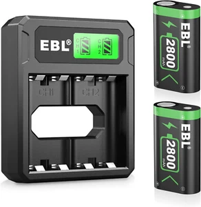 EBL Controller Battery Pack + Charger Charging Dock for Xbox One/Xbox Series X|S - Picture 1 of 18