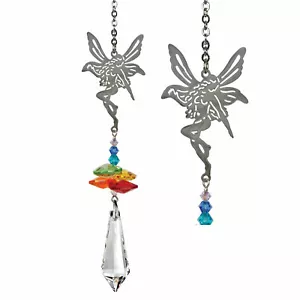 Woodstock Chimes Crystal Fantasy Suncatcher - RAINBOW FAIRY - WS-CF-RF - Picture 1 of 2