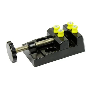 Abrazadera de mesa de banco en miniatura Vice tornillo artesanal pasatiempo reloj herramienta de reparación de joyas - Imagen 1 de 6