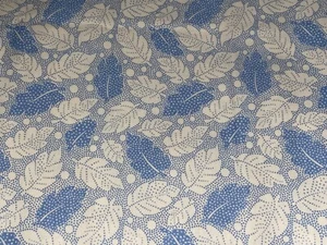 By 1/2 Yd Moda "Alice's Leafy Bower" Patterns of History Reproduction Fabric - Picture 1 of 5