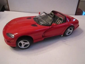 DODGE VIPER RT/10 DIE CAST CAR - DURAGO MADE IN ITALY 1/18 9 1/2" LONG 1 1/2 LBS - Picture 1 of 6