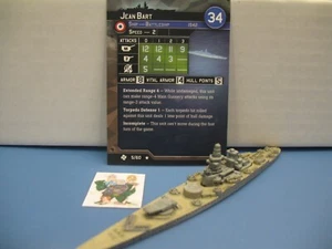 =Grupo de trabajo de los Aliados del Eje en el Mar Jean Bart 5/60 con tarjeta= - Imagen 1 de 1