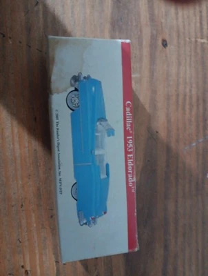 1953 Cadillac Convertible Eldorado High Speed Rare Blue Vintage Diecast Car 3"  - Image 1 of 4