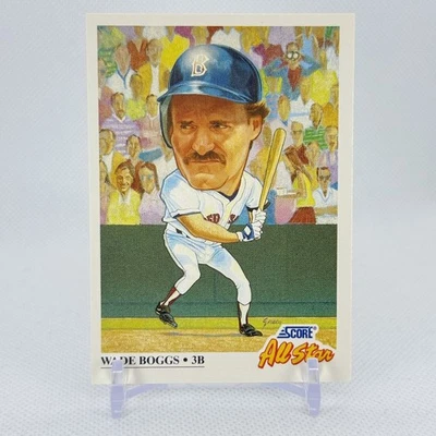 1990 Wade Boggs Score All Star Team #393, 3B, Red Sox, MLB, HoF - Image 1 of 2