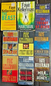 Faye Kellerman 9 Book Lot Decker Lazarus Series Crime Mystery Thriller Paperback - Picture 1 of 3