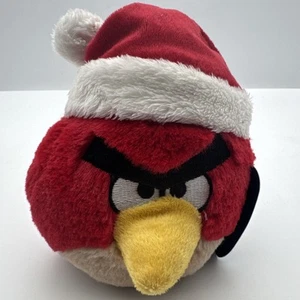 Christmas Santa Red Bird | Angry Birds Seasons | Plush 5" Commonwealth 2011 - Bild 1 von 5