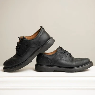 Timberland Para Hombre 10 Zapatos Oxford Impermeables de Cuero Negro con Cordones Foto 1 de 4