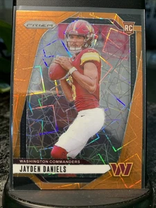 2024 Panini Prizm - Rookies Jayden Daniels #347 Lazer Prizm (RC) - Picture 1 of 2