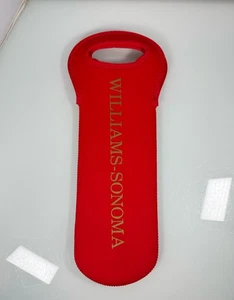 Built NY Red Limited Edition Williams-Sonoma Insulated One Bottle Tote Wine Bag - Bild 1 von 12