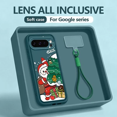 For Google Pixel 10 9 Pro 8 9 Pro XL 8A 7A Santa Hand Wrist TPU Case Phone Cover - Image 1 of 4