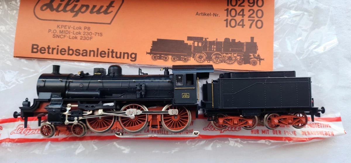 Liliput HO Steam Locomotive Model Railroad Locomotives for sale | eBay