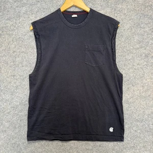 Todd Snyder x Champion Tank Top Shirt Herren Medium Tasche schwarz Rundhalsausschnitt Tee - Bild 1 von 7