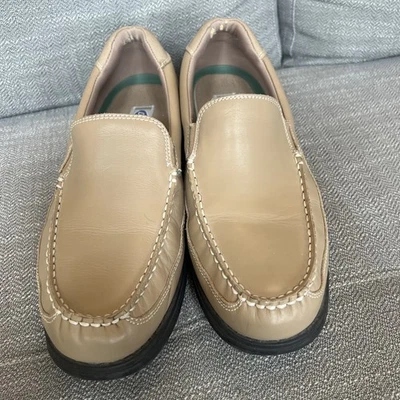 Dr Scholls Men’s Tan Beige Slip On Loafers Size 12D Casual Comfort Shoes 41M 4Q - Image 1 of 4