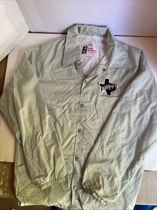 VINTAGE GILLEY’S PASADENA , TEXAS JACKET MEDIUM MADE IN USA LEFT CHEST PATCH - Picture 1 of 9