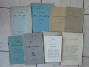 Lot de 8 publications de BOTANIQUE 1868/1922 : FLORE DU MONDE principalement. - Picture 1 of 24