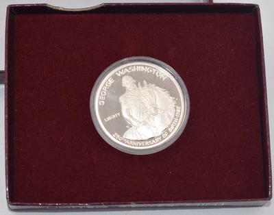 1982 S George Washington 250th Anniversary Silver Proof Half Dollar Coin - Image 1 of 4