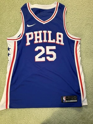 Philadelphia 76ers Ben Simmons Nike Dri-fit "Brotherly Love" PHILA Jersey XL Foto 1 de 3