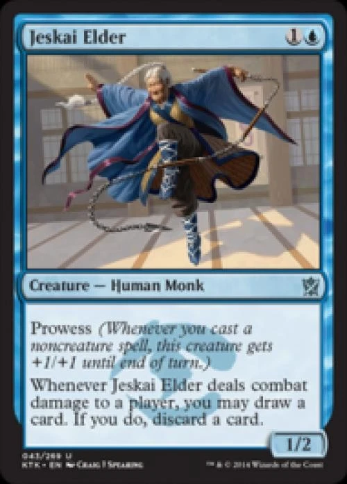 Jeskai Elder - Medium Play MTG Khans of Tarkir - Image 1 of 1
