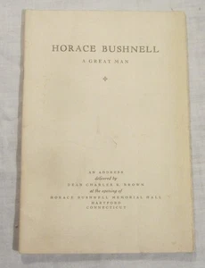 Charles R. Brown - Address at Opening of HORACE BUSHNELL MEMORIAL HALL, Hartford - Bild 1 von 4