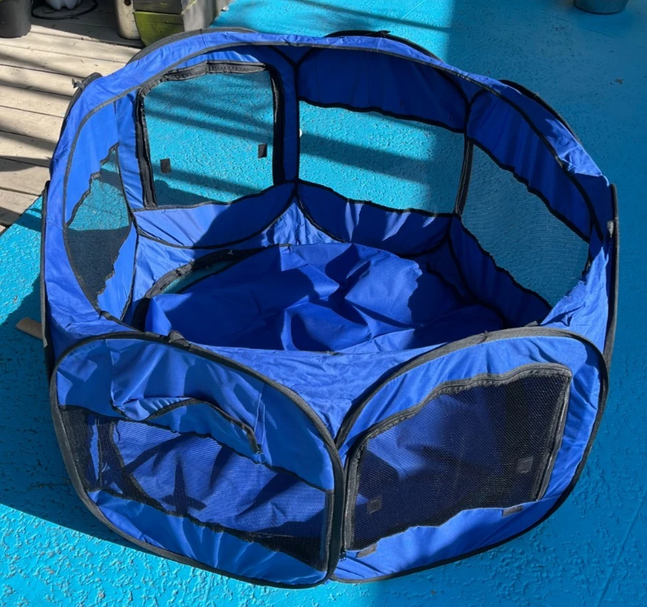 Oxgord Parque Infantil Plegable Portátil para Mascotas, Recinto de 45" para Animales Pequeños Foto 1 de 4