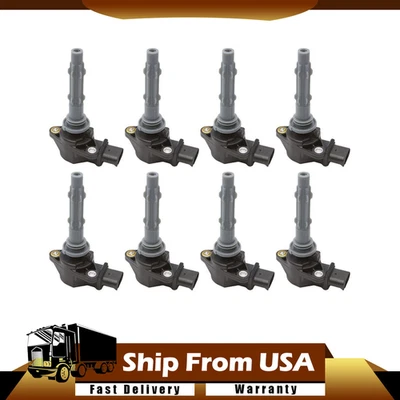 Juego de 8 bobinas de encendido Delphi GN10235 para Mercedes CLK ML E C GLK R SLK Clase WN Foto 1 de 4