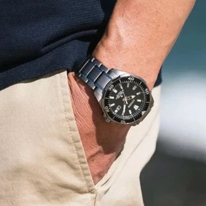 Citizen Promaster Dive Eco-Drive Titanium Men's Watch BN0200-56E - Picture 1 of 11