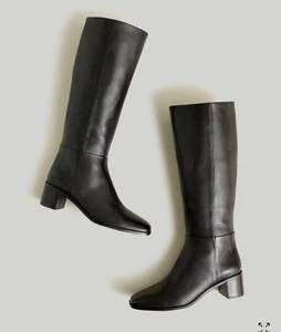 Madewell Monterey Tall Boot True Black Women's Size 11 NN032 NEW NO BOX Sold Out - Picture 1 of 10