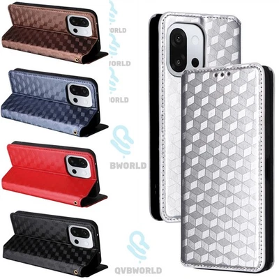 For OnePlus 13T 13 12 11 Nord N200 Luxury Magnetic Wallet Case Phone Case Cover - Image 1 of 4