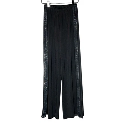 Pantalón OFFLINE By Aerie OTT Polar Pierna Súper Ancha XS Gem Racing Rayas Gris Foto 1 de 4