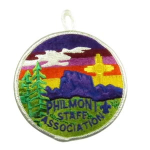 Philmont Scout Ranch Staff Association Patch WHT Bdr (NK427) - Picture 1 of 2