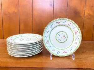 Bernardaud Limoges "Artois Vert" (Versailles Form) Brotteller 6,5'', schön - Bild 1 von 5