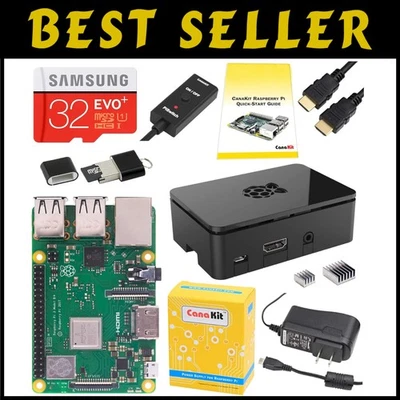 Raspberry Pi 3 B+ Starter Set - 32GB EVO+ Edición Foto 1 de 4