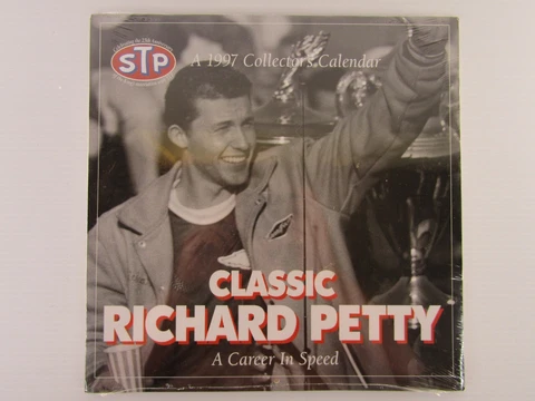 Sealed Classic Richard Petty 1997 NASCAR Schedule Calendar A Career In Speed Cover