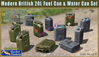 Gecko Models 35GM0079 1/35 Modern British 20L Fuel Can & Water Can Set