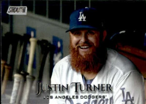 2019 Topps Stadium Club #114 Justin Turner Los Angeles Dodgers Baseball Card - Picture 1 of 2