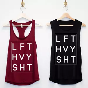 Lift Heavy Workout Tank Top - Pick Style - Picture 1 of 10