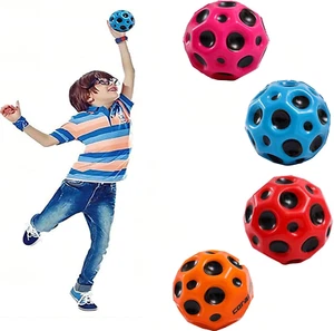 Space Balls Extreme High Bouncing Ball Meteor Space Ball,Rubber Bounce Ball Sens - Picture 1 of 12
