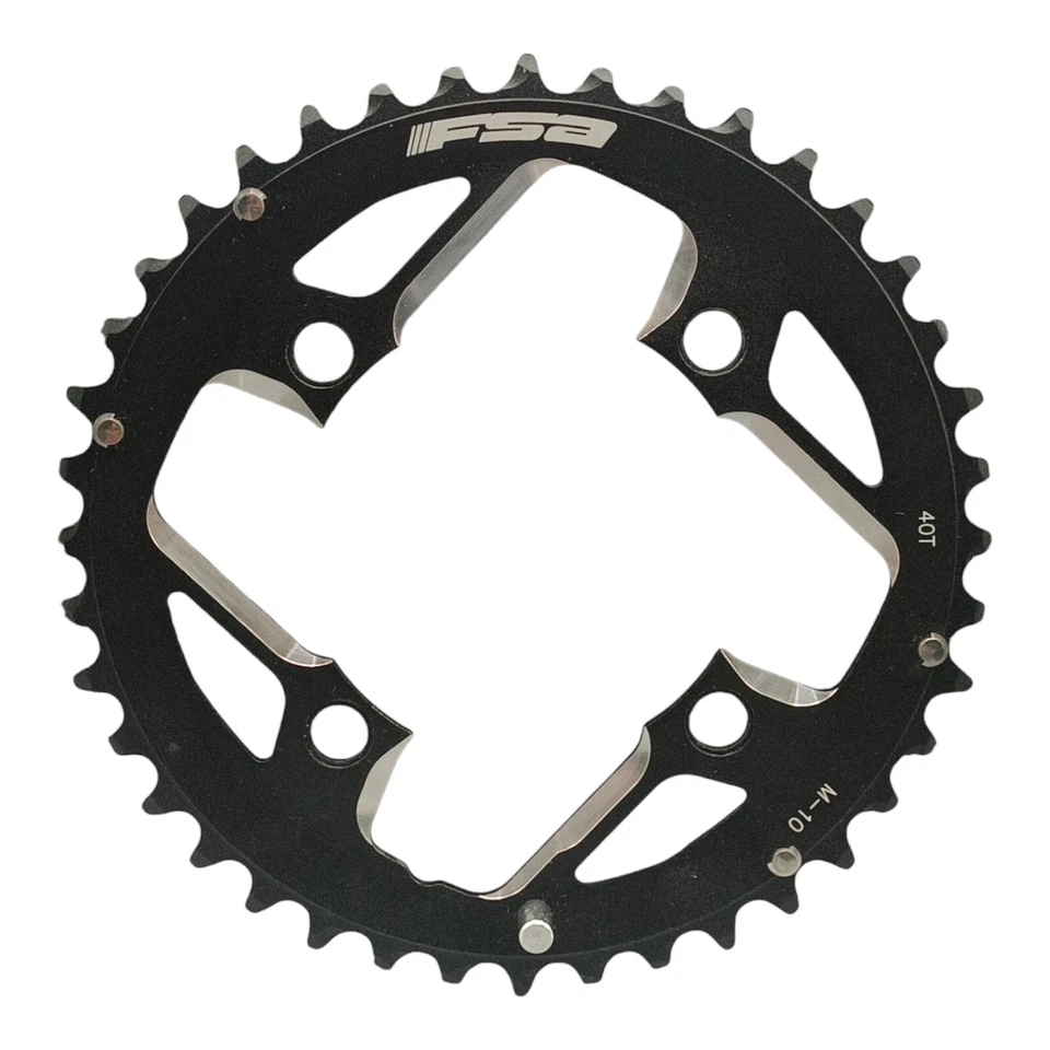 FSA Pro Sprocket WA455 Lk 96 MM 40 Teeth MTB Comet 4-Loch 9 10-fach 2x 3x - Image 1 of 4