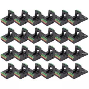 409BULK Jawz Plastic Mouse Trap, for Solid or Liquid Bait (Pack of 24) - Picture 1 of 12